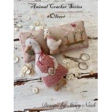 Pack de fils "Olive - Animal crackers - Stacy Nash Primitive"
