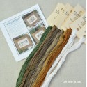 Pack Classic Colorworks projet Winterville - Little House Needleworks