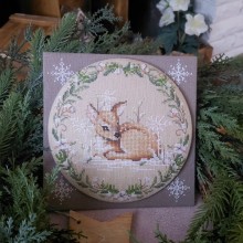 Il bosco d'inverno - Cerbiatto CV277 - Serenità di campagna