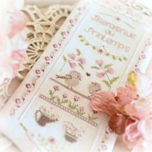 Bienvenue au printemps - Fleurs de lin