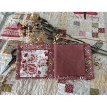 Chocolate bunnies needlebook - Pansy Patch quilts and stitchery