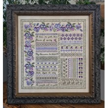 Pansy Garden - Samplers not forgotten