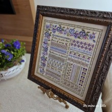 Pansy Garden - Samplers not forgotten