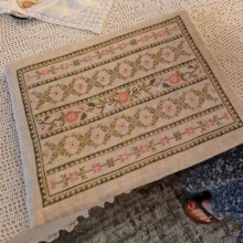 Peony pocket and accessories - Samplers not forgotten