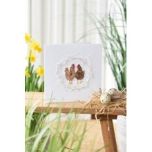 Carte à broder V/1408 - Christiane Dahlbeck