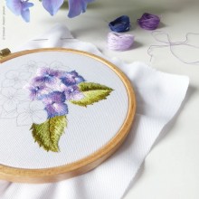 Mini purple hortensia - Tamar Nahir-Yanai