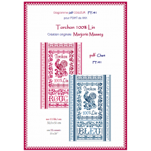 Torchon 100% lin - FT-41 (PDF) - Marjorie Massey