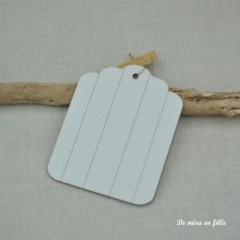 Mini étiquette Ivoire - La maison de Clémence