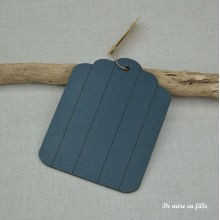 Mini étiquette Anthracite - La maison de Clémence