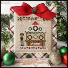 Christmas wreath stand - Country Cottage Needleworks