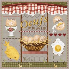 Oeufs frais "collection mini" - Madame la Fée