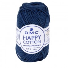 758 Bleu marine - Happy Cotton art.392 DMC