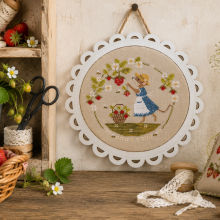 Couronne en bois - La maison de Clémence