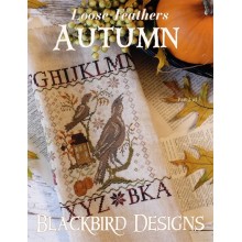 Thread Pack "Autumn Loose Feathers - Blackbird Designs"
