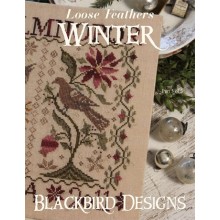 Thread Pack "Winter Loose Feathers - Blackbird Designs"