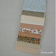 Fabric Bundle 10 cm - 7