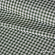 Vichy vert bouteille - 01309/3-0701