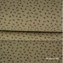 Helgar Khaki Floral Jacquard 02491/01-7000