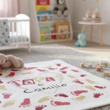Tapis de Camille B042 - Lili points