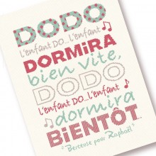 Plaid DODO pour bébé B025 - Lili points