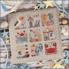 Thread Pack "Sea and sand diary - Crocette a gogo"