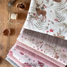 Faons et fleurs - 3523-2040 - Acufactum