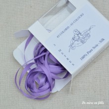 Silk Ribbon Au Ver à soie - 3334 Lilac