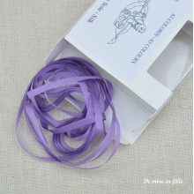 Silk Ribbon Au Ver à soie - 3335 Mauve