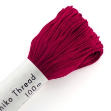 Olympus Sashiko Thread – 100 m Skein – 104 Blood red