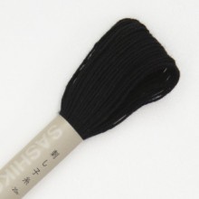 Fil Sashiko Olympus - Echevette de 20 m - 20 Noir