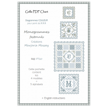 Monogrammes festonnés FT20 (PDF) - Marjorie Massey - Le Passé Composé