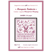 Marquoir Fantasia FT42 (PDF) - Marjorie Massey - Le Passé Composé