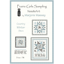 Thread Pack "Country winter stars PGS4 (PDF) - Marjorie Massey - Le Passé Composé"
