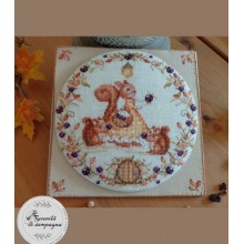 Giornata d'autunno - Scoiattoli CV293 - Serenità di campagna