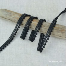 Mini pompoms - Black 014