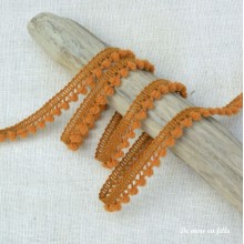Mini pompons - Citrouille 048