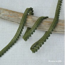 Mini pompons - Vert bouteille 069