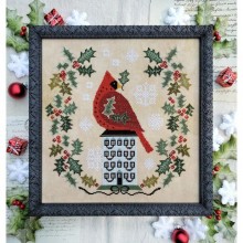 Holly Wreath - Kathy Barrick & Hello from Liz Mathews