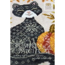 Pumpkin patch cat - Cottage Garden Samplings