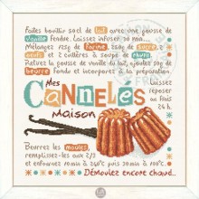 Mes cannelés maison G060 - Lili points